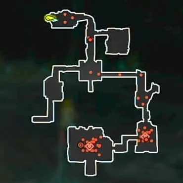 ゼルダ無双封印戦記_マップ_地底探索調査の足掛かりを