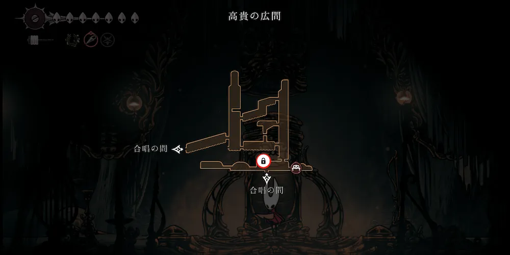 単純な鍵で開ける箇所④マップ_シルクソング