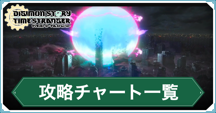 【タイムストレンジャー】攻略チャート一覧【デジモンストーリー】