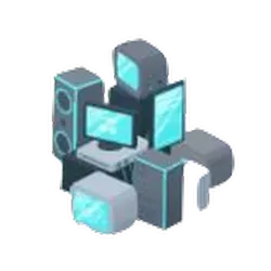 サイバーシティの機材の山_アイコン