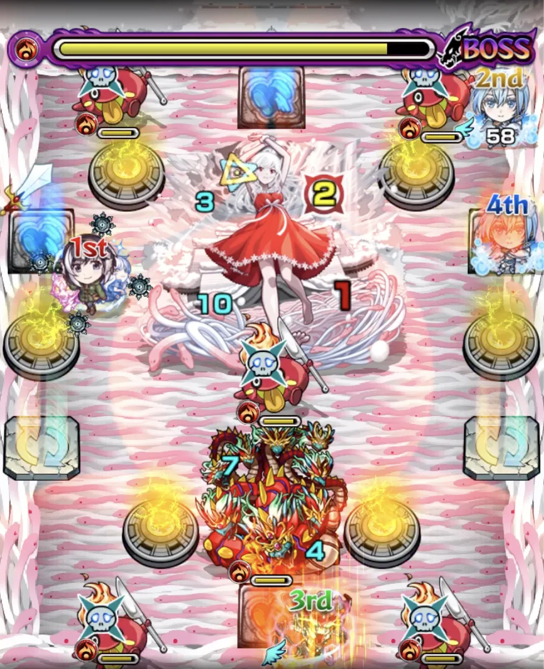 モンスト_超究極なでこボス３