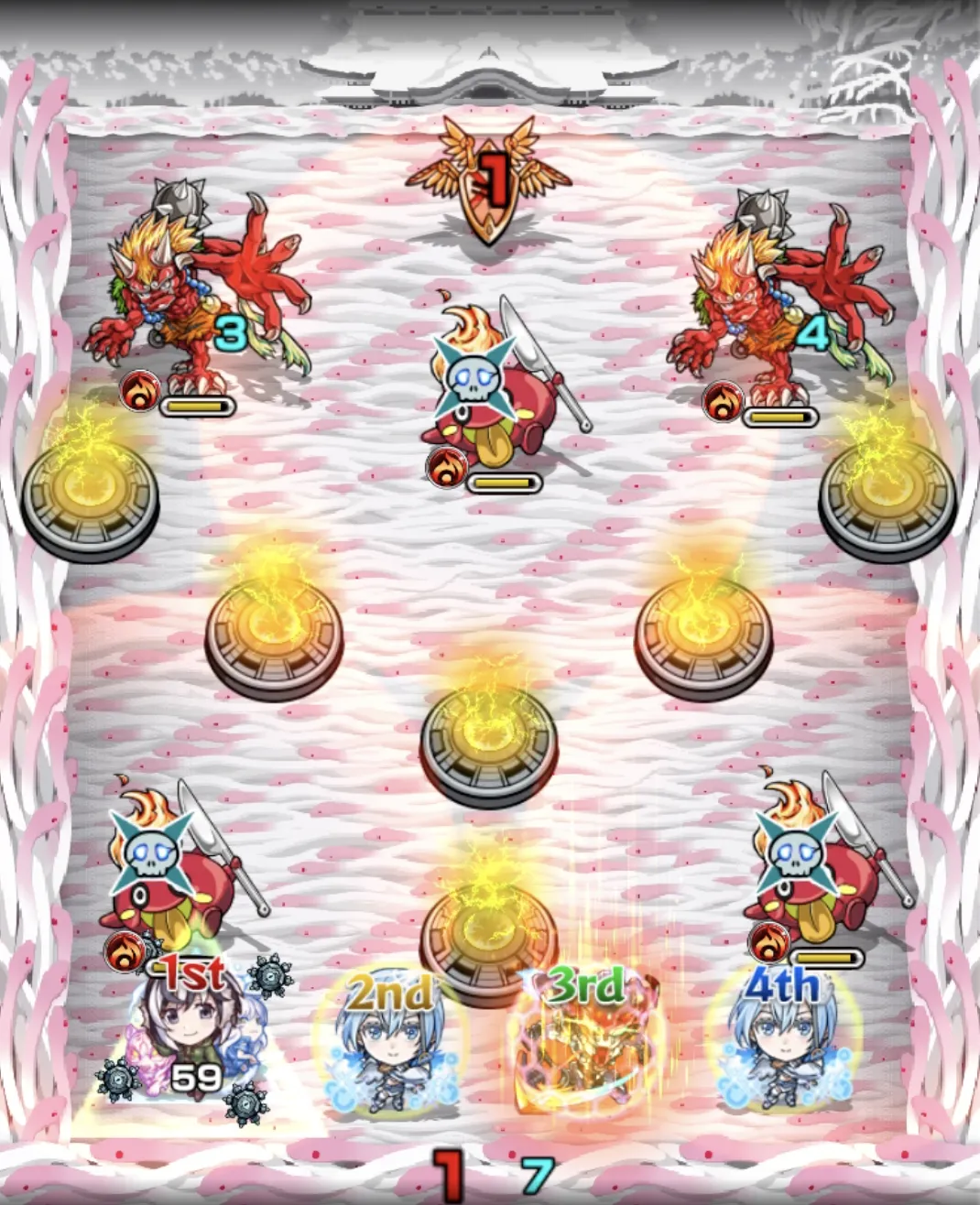 モンスト_超究極なでこステージ１