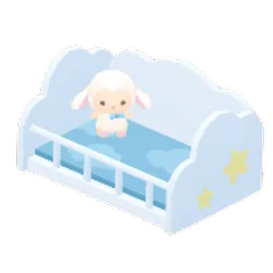ドリーミィベビールームのベッド_アイコン