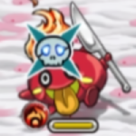 モンスト_千石撫子ナイフ雑魚