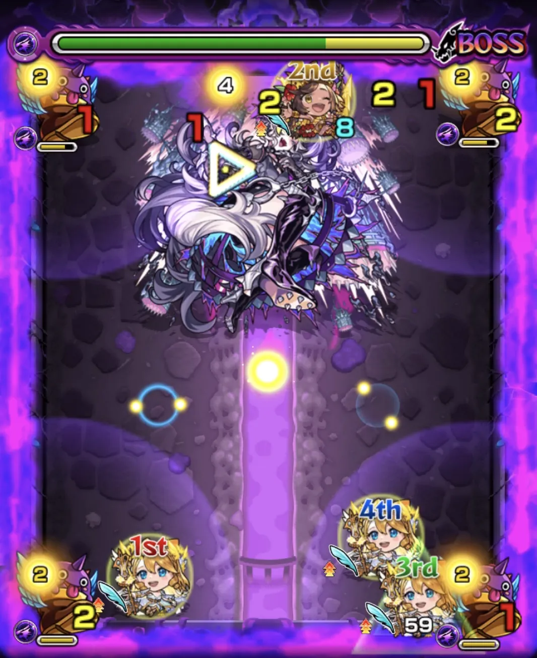 モンスト_超究極ドラギニャッツォボス2