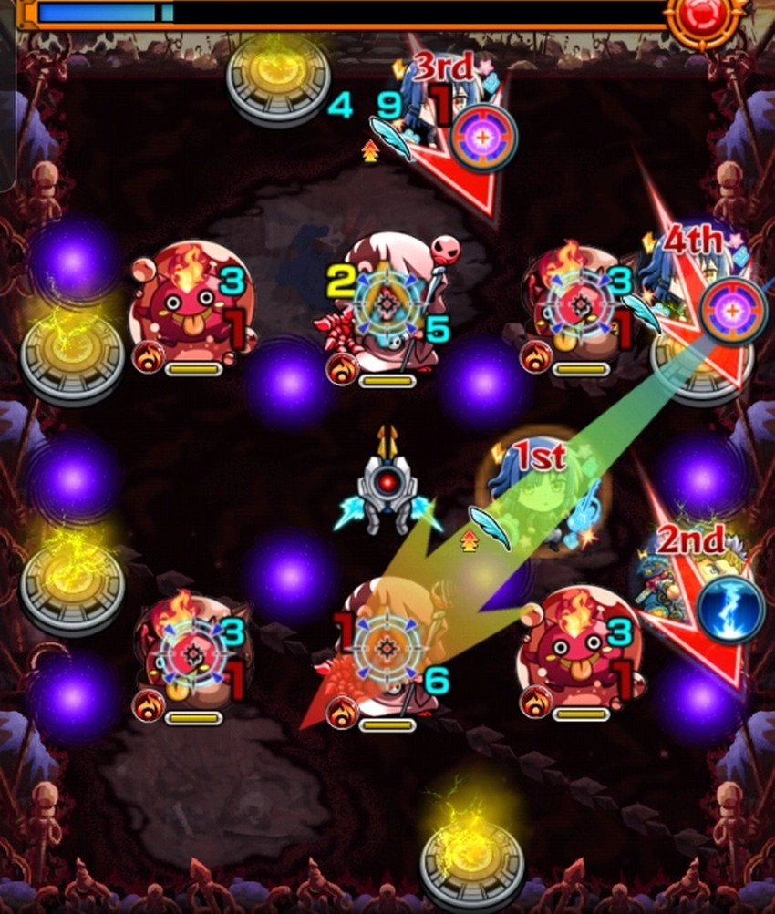 モンスト_コポルネス回転ランチャー