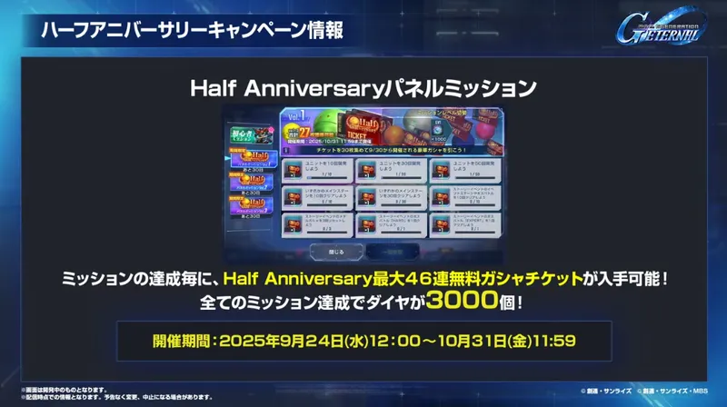 パネルミッション_ハーフアニバーサリー