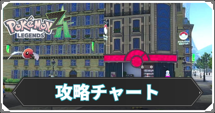 【ポケモンZA】ストーリー攻略チャート【レジェンズZA】