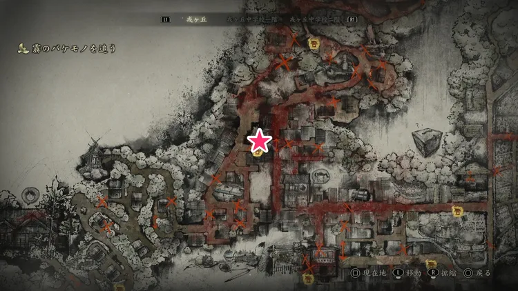 サイレントヒル_f_祈願絵馬_戎ヶ丘本町_マップ