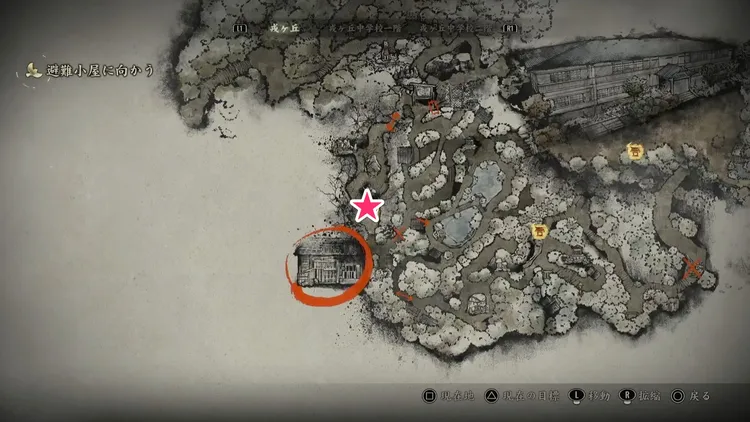 サイレントヒル_f_祈願絵馬_杉郷_マップ