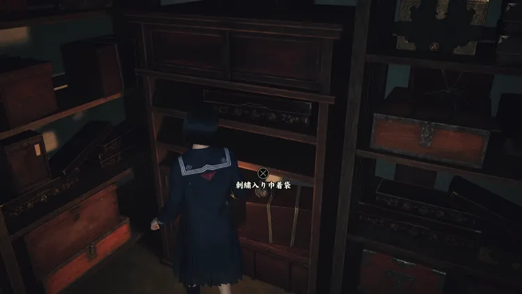 サイレントヒル_f_肩掛け鞄_刺繍入り巾着袋_マップ