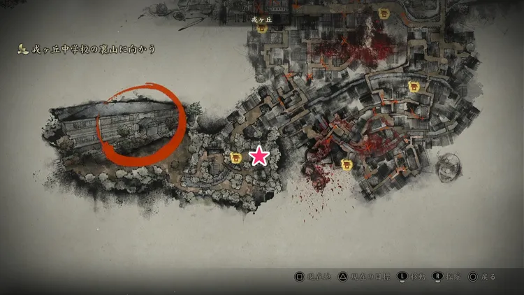 サイレントヒル_f_祈願絵馬_戎ヶ丘二丁目_マップ