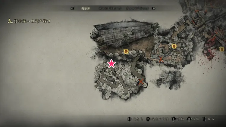 サイレントヒル_f_祈願絵馬_杉郷_マップ