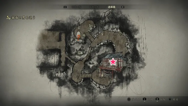 サイレントヒル_f_祈願絵馬_赤水庵_マップ