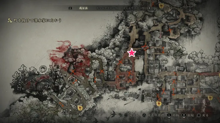 サイレントヒル_f_祈願絵馬_葛之台二丁目_マップ