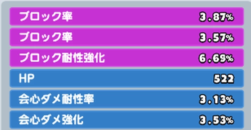 ドンヒロ_追加ステは素材にした装備からランダムに抽選