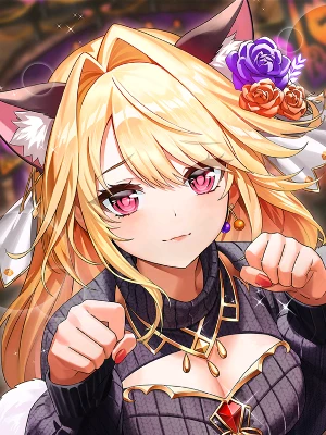 白猫_シエラ_弓_ハロウィン_覚醒絵