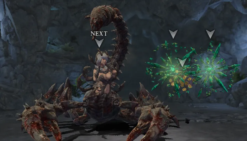 ダフネ_奈落の鳴動_サソリ女