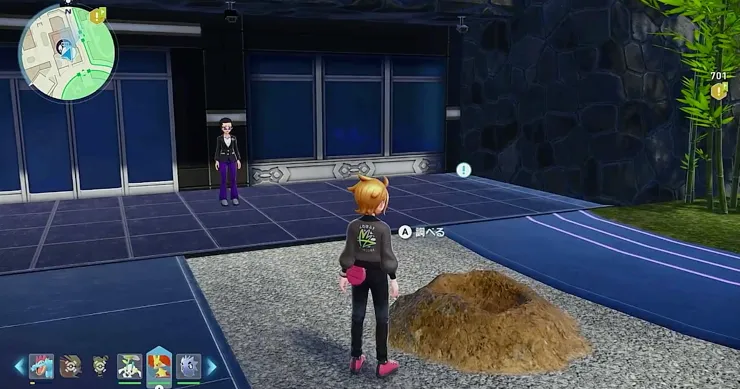 ポケモンZA_庭を荒らした犯人は？_周辺画像