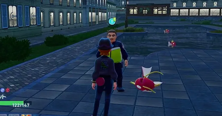 ポケモンZA_コイキングの大きさ比べ_周辺画像