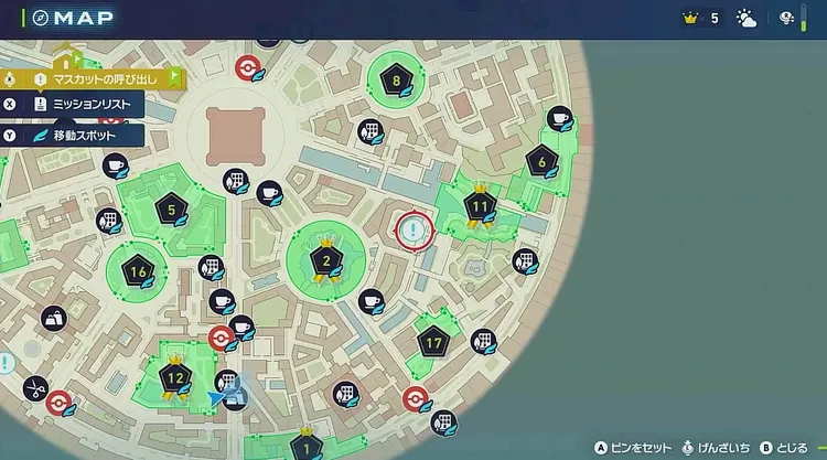 ポケモンZA_ドラゴンタイプでごめんあそばせ_マップ画像