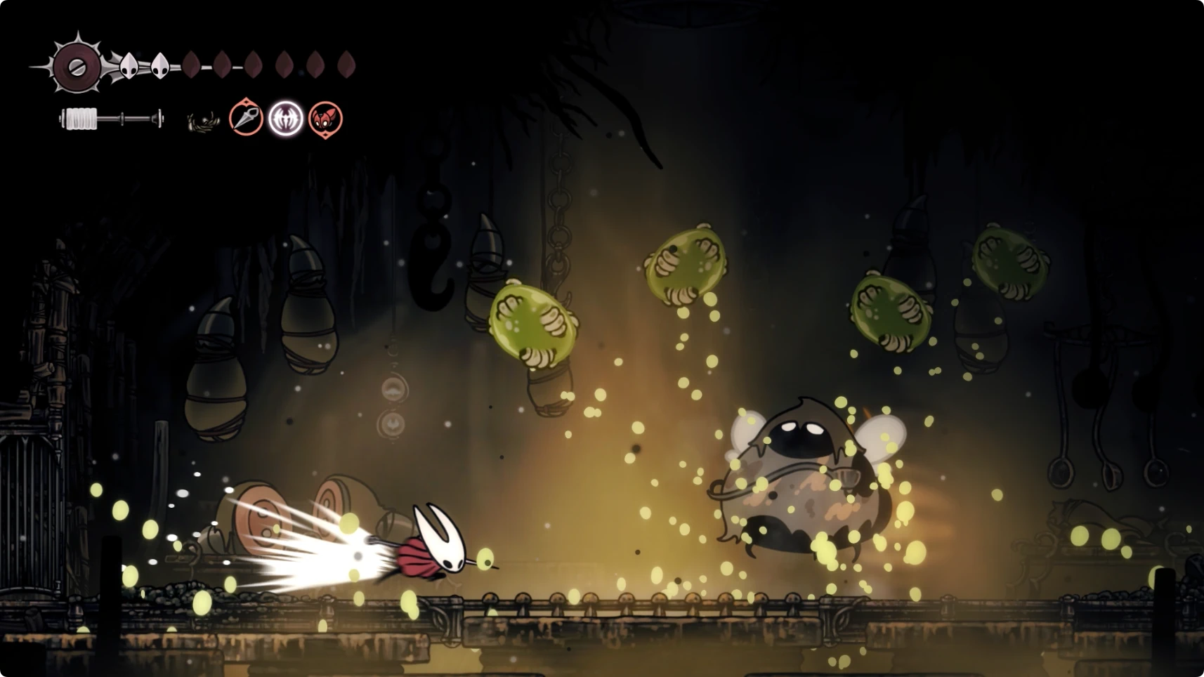 シルクソング_穢れて調理師ルゴリ_ドロウジ攻撃