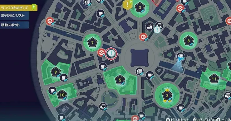ポケモンZA_職務質問いいですか？_マップ画像