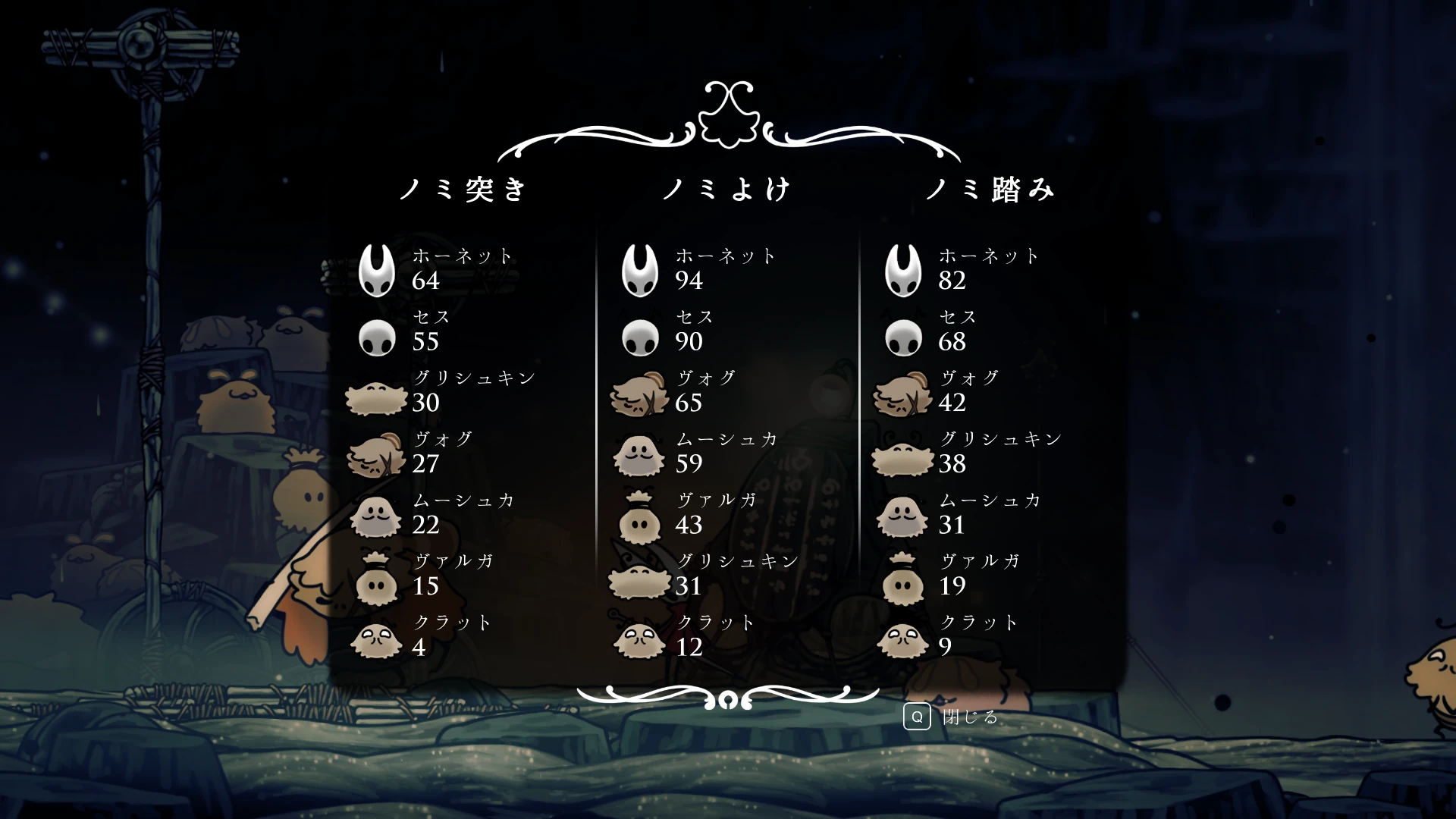 シルクソング_守護者のメメント_記録