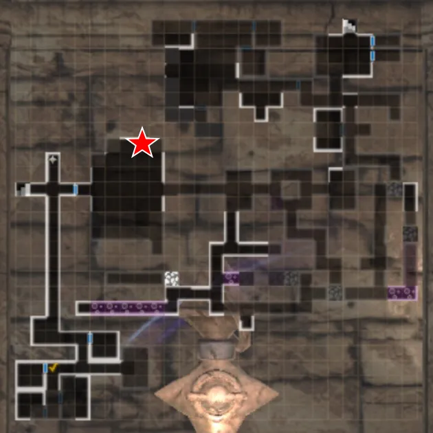 ダフネ_賞金首_嵐の六肢_マップ