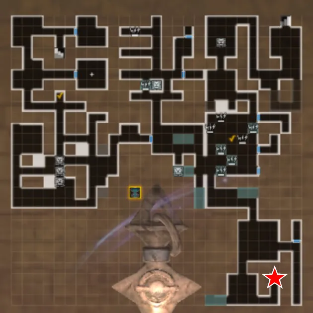 ダフネ_賞金首_金貨を数える殺人鬼メリー_マップ