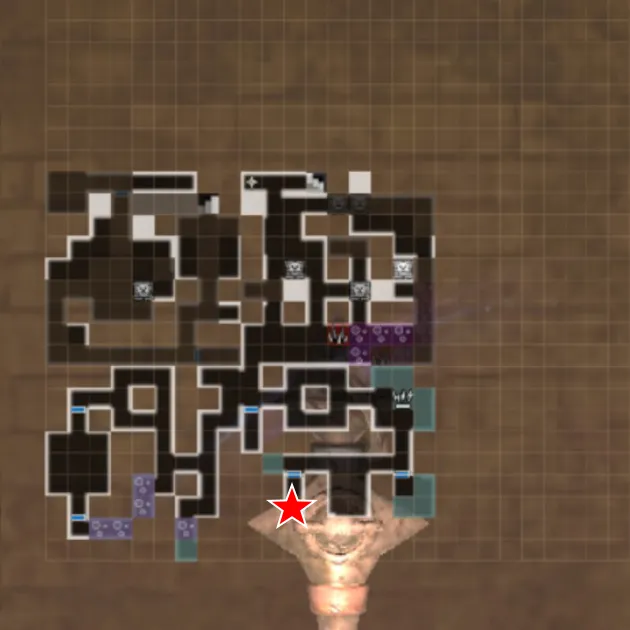 ダフネ_賞金首_影に潜む間諜_マップ