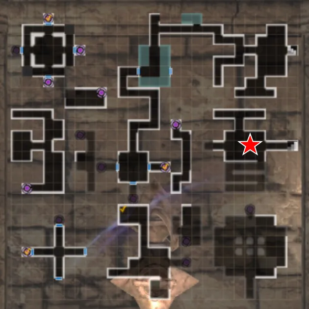 ダフネ_賞金首_呪宴の催主_マップ