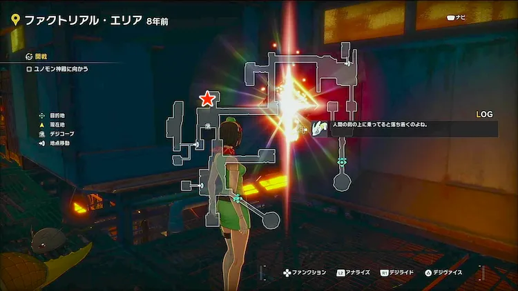 タイムストレンジャー_アウターダンジョン_スピードで打ち勝て1_マップ