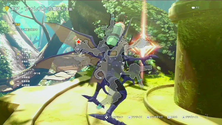 タイムストレンジャー_アウターダンジョン_巨大デジ肉を守れ1_マップ