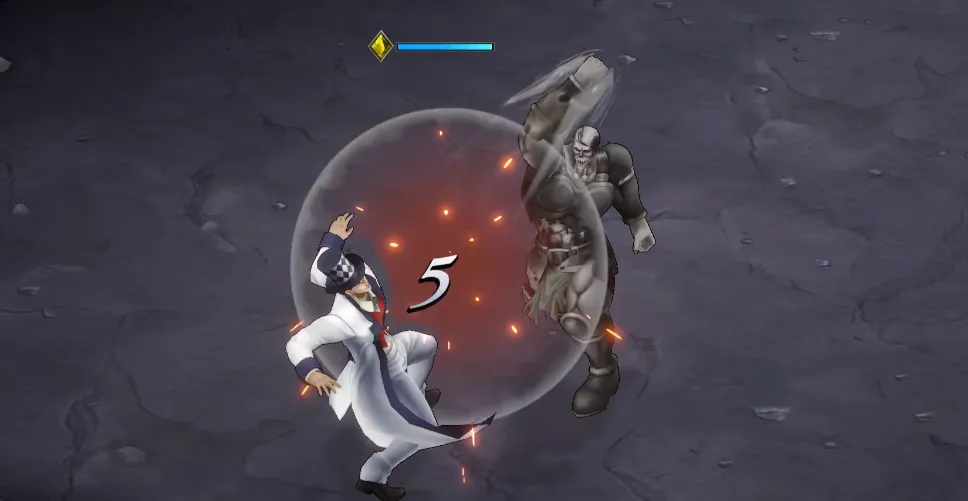 オラドラ_敵が行動するとコンボカウントがリセット