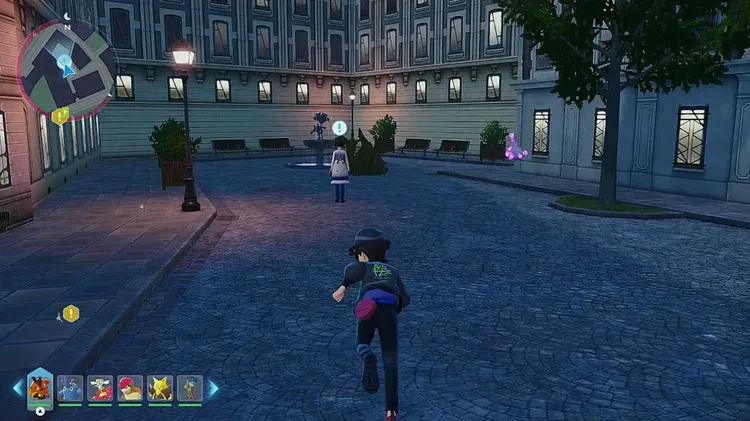 ポケモンZA_ボクレーと噴水_周辺画像