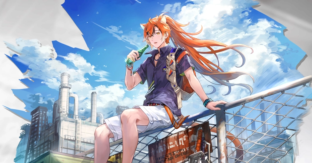 アークナイツ_ウィンドスクート_异乡的云