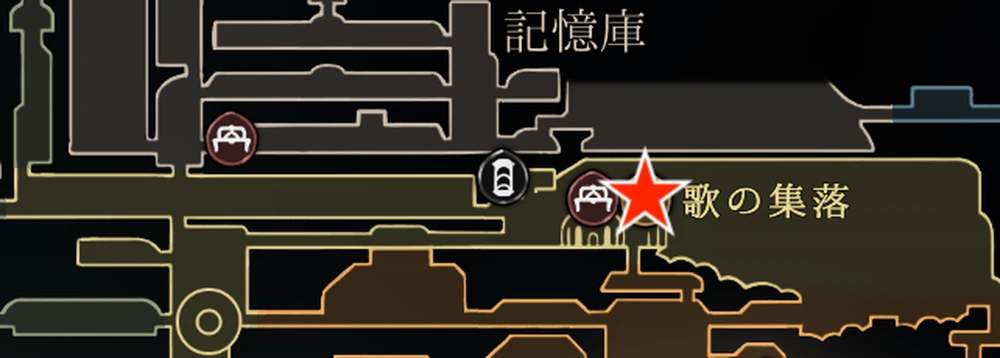 ⑥歌の集落_マップ_素材金属8箇所の入手場所と使い道_シルクソング