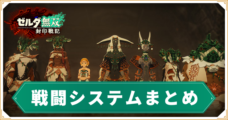 ゼルダ無双封印戦記_戦闘システム_アイキャッチ