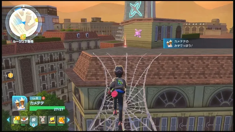 ZA_障害物_くもの巣の先