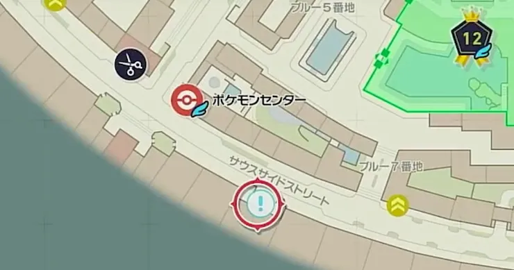 ポケモンZA_カチコール・オン・ザ・クレベース_マップ画像