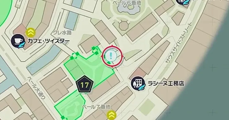 ポケモンZA_エアームドの羽根_マップ画像