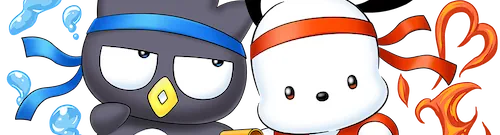 ばつ丸&ポチャッコカットイン_パズドラ