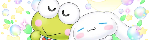 けろっぴ&シナモロールカットイン_パズドラ