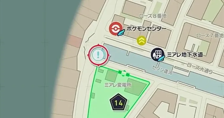 ポケモンZA_シュシュプと香りの探究者_マップ画像
