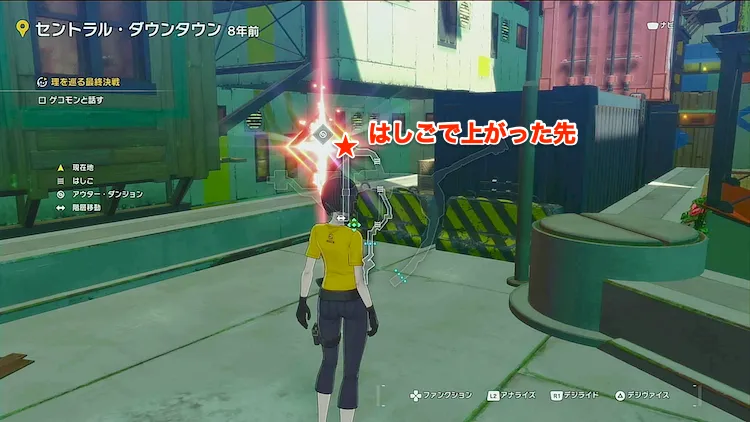 タイムストレンジャー_アウターダンジョン_最強のデジモンと戦え3_マップ