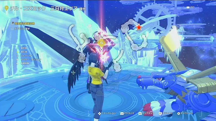 タイムストレンジャー_アウターダンジョン_最強のデジモンと戦え4_マップ