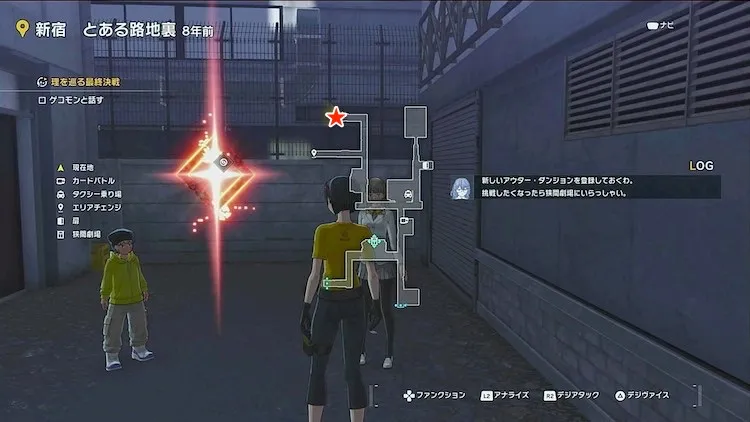 タイムストレンジャー_アウターダンジョン_最後まで生き残れ1_マップ