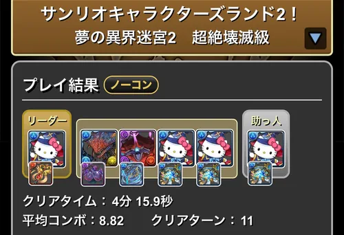 サンリオキャラクターズランド2_ノルザキティ