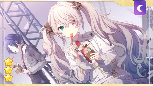 プロセカ_お礼のアイス_初音ミク_特訓前